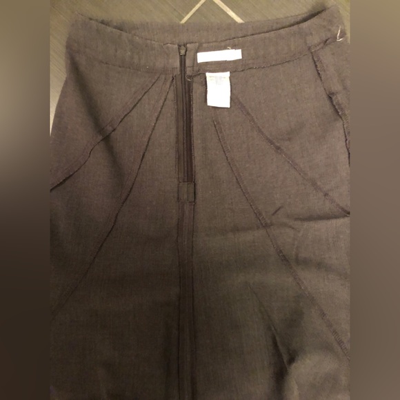 Gray Dress Skirt - Picture 4 of 4